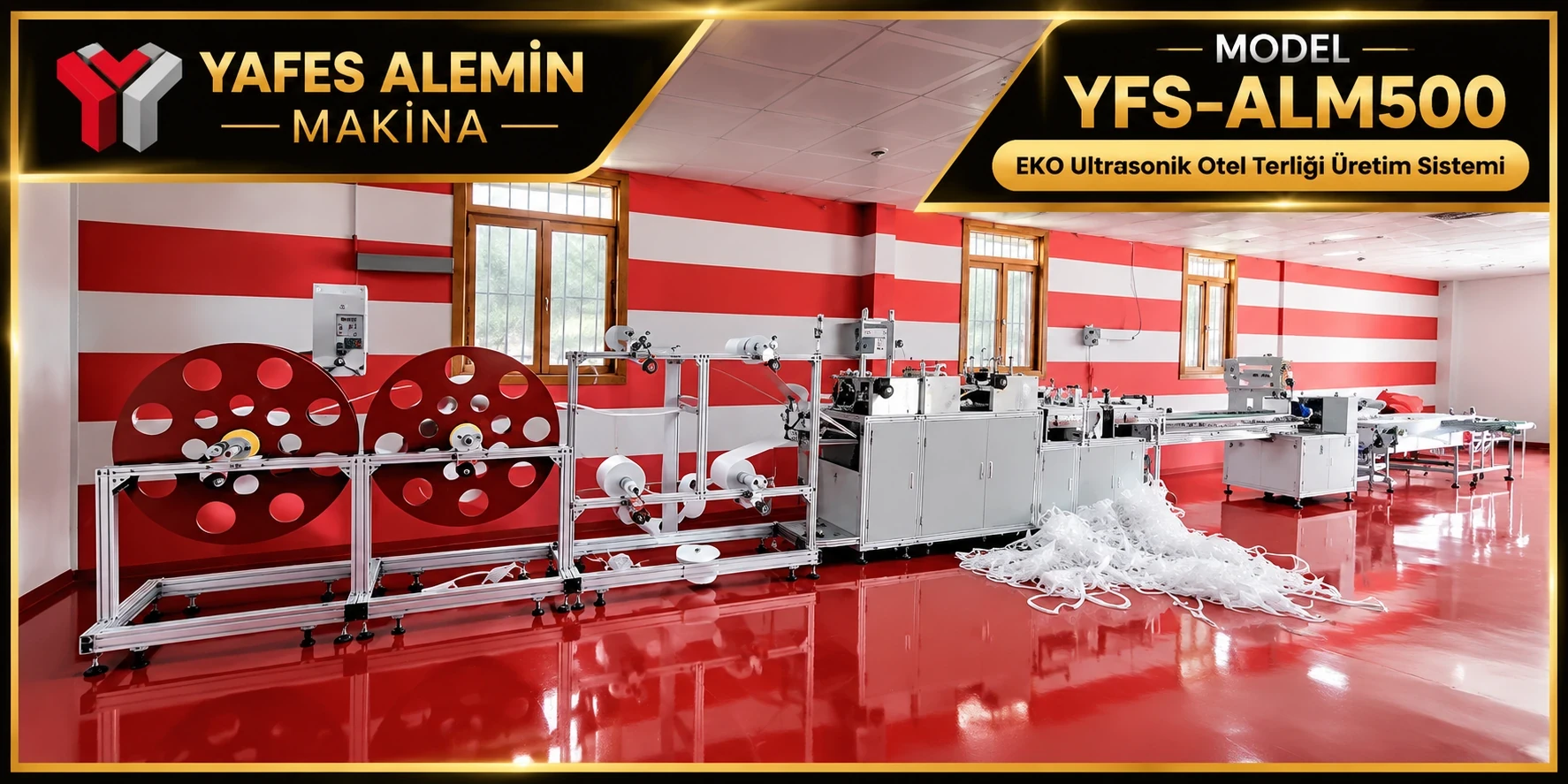 YFS-ALM500 — EKO Ultrasonik Otel Terliği Üretim Sistemi — Ek görsel